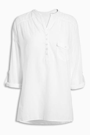 White Long Sleeve Shirt